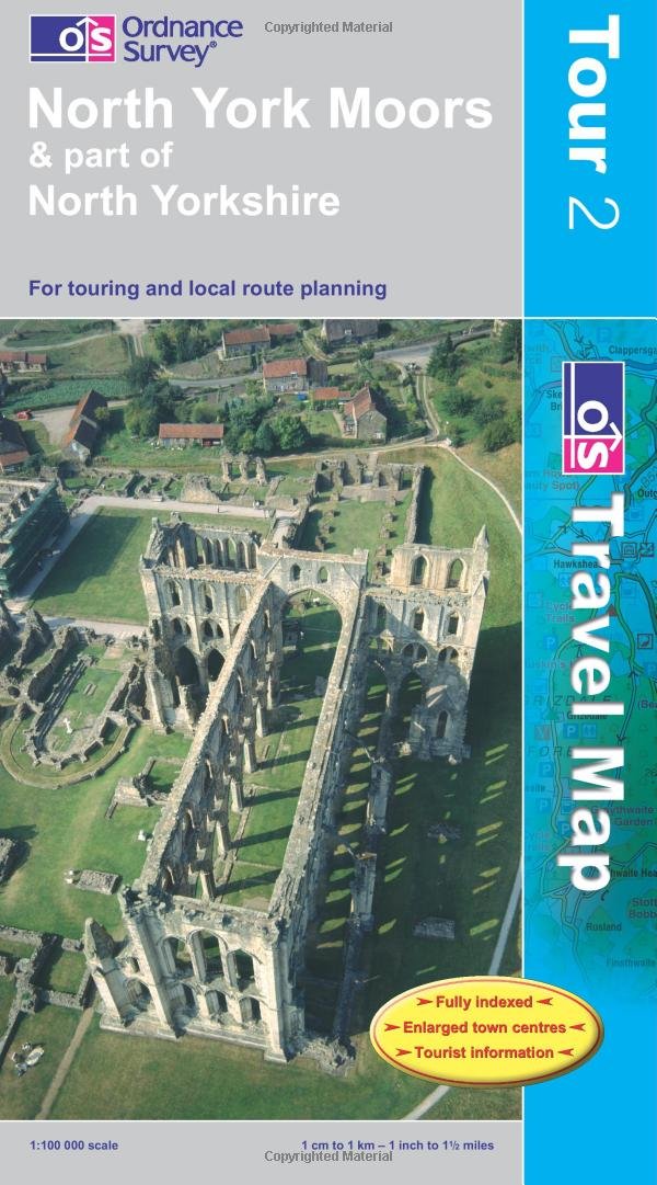 Amazon North York Moors (OS Travel Map Tour Map) Ordnance Survey