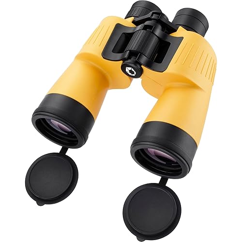 Barska AB12738 Floatmaster 7x50 Waterproof Floating Marine Binoculars for Boating,