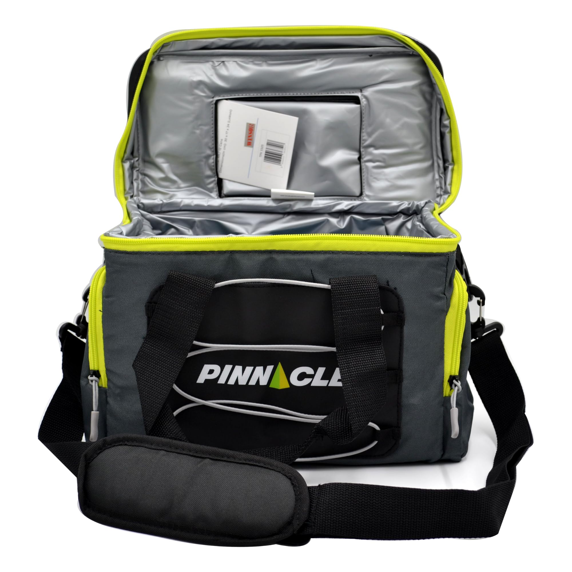 PinnacleWINSOR Cooler Bag 18.5L/24 CANS - Removable Shoulder Strap Collapsible Travel Cooler for Outdoor Travel Hiking Beach Picnic BBQ Party | Large Reusable Grocery Bags for 24-Can Capacity