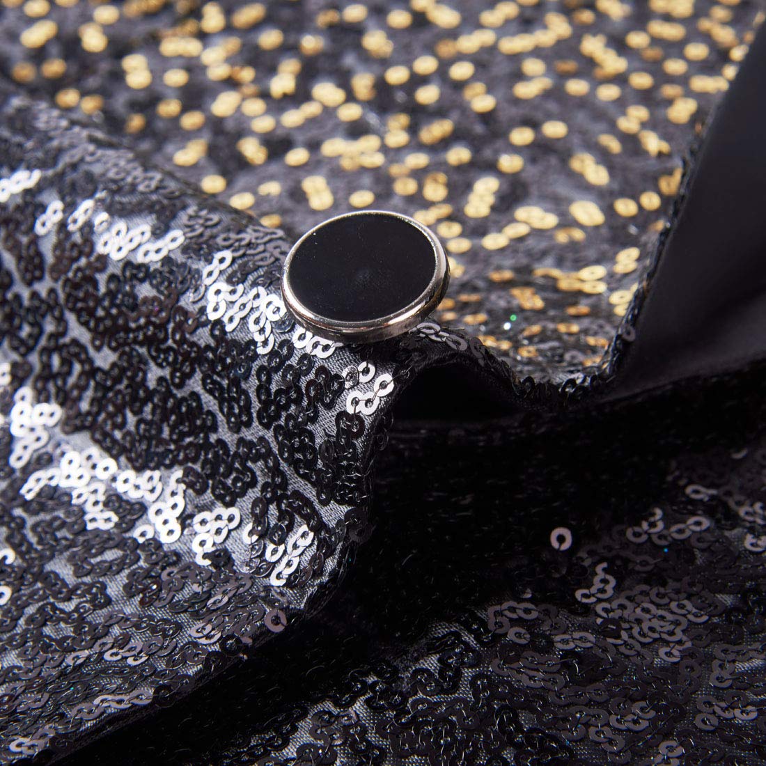 Veste de Costume à Paillettes pour Homme