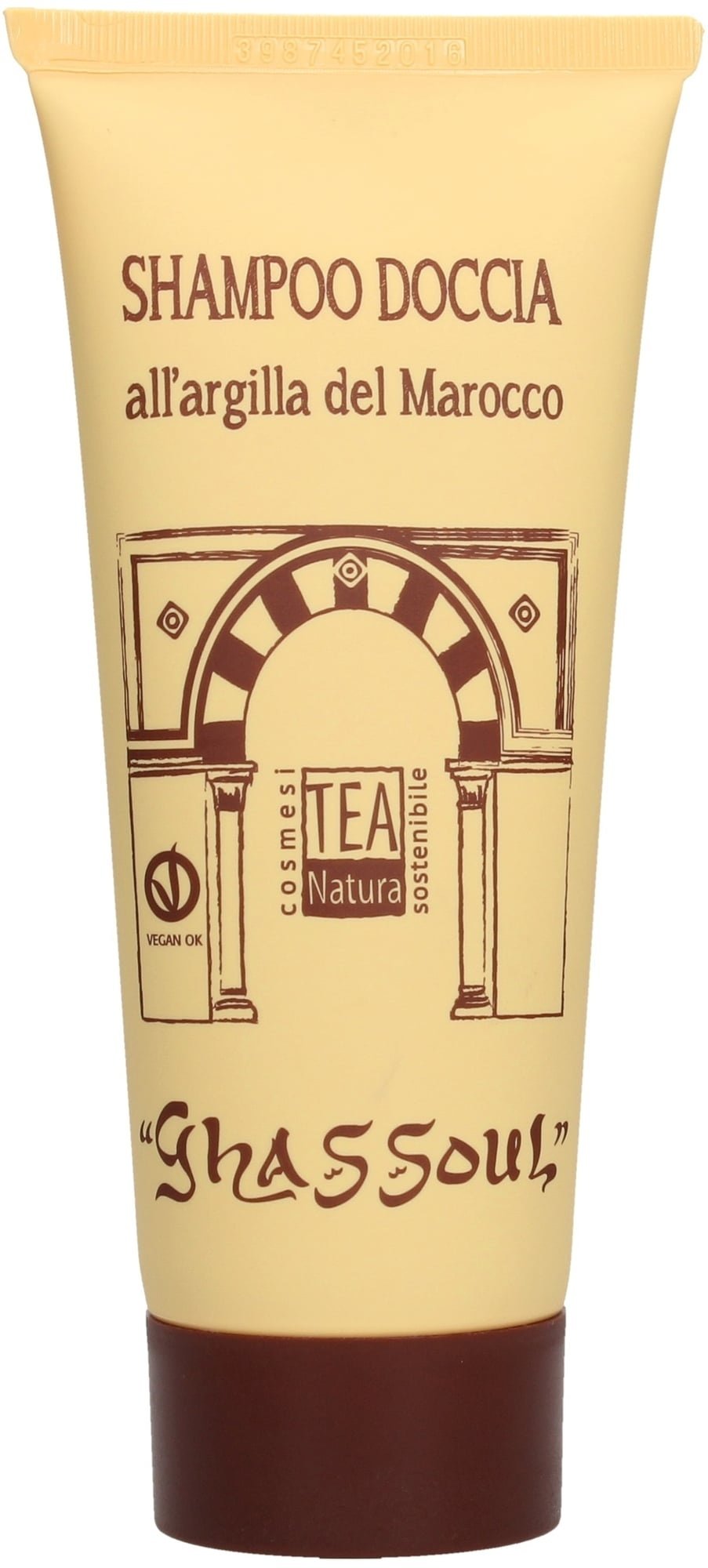 C TEA NAT ShampDoccia Ghassoul, 200 ml (Pack of 1)