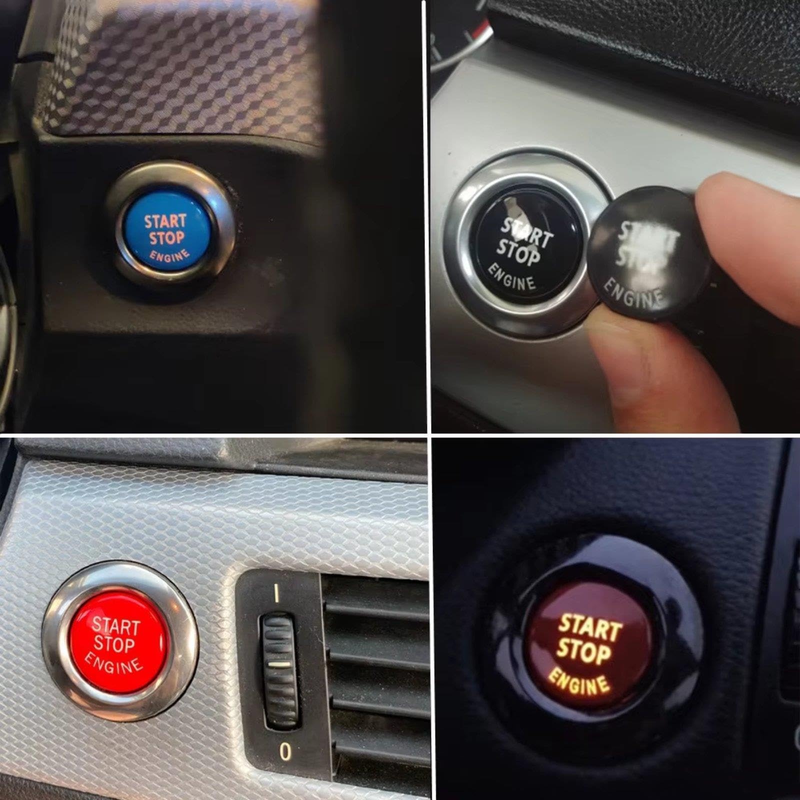 Motor Start Stopp Aufkleber Für Z4 E89 2009–2016