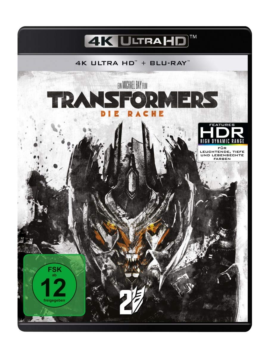 TRANSFORMERS-DIE RACHE- - MOVI [4k Ultra-HD + Blu-ray] [2009]