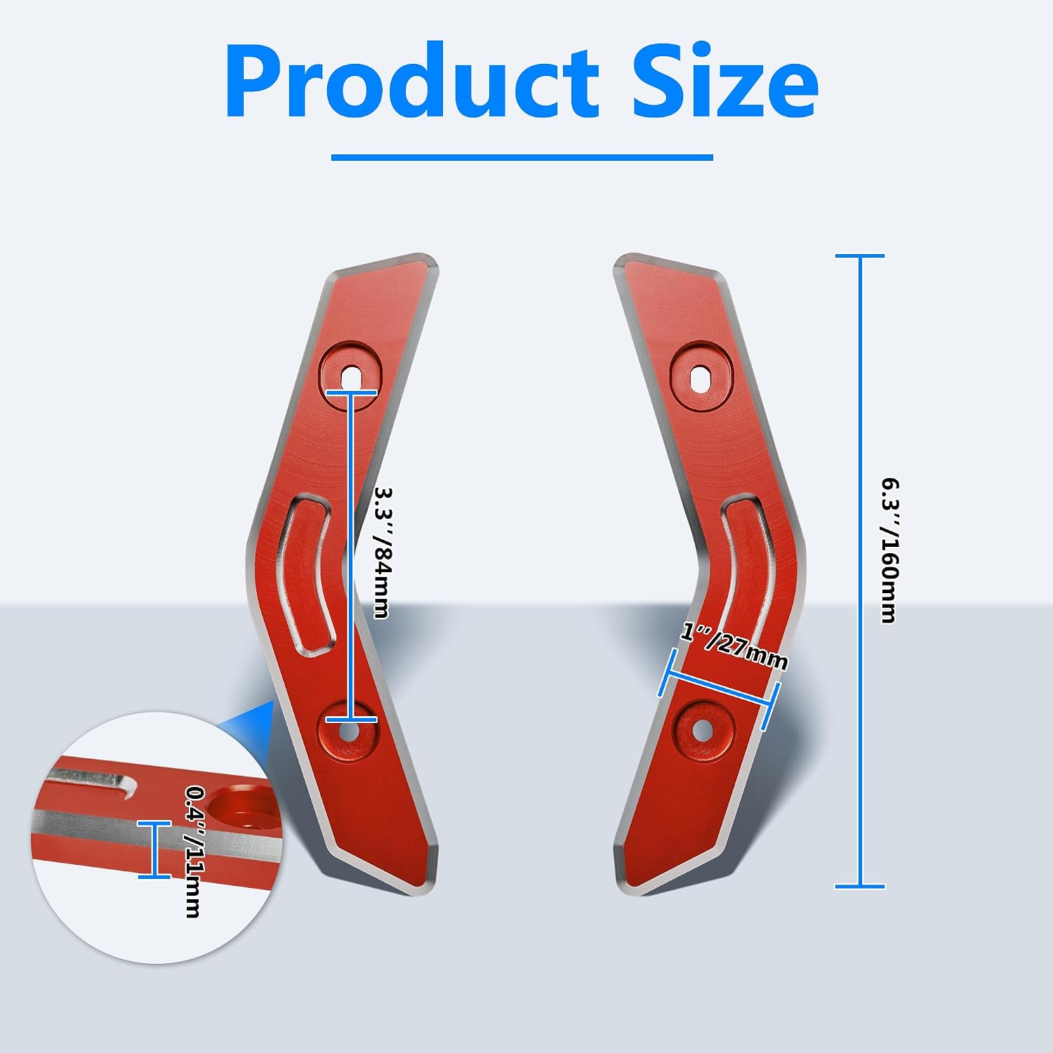 F3 Aluminum Windshield Molding Decor Trim Kit,Windscreen Stabilizer Protector for Can Am Spyder F3-L/F3-T 2016-2025 Models Accessories (Red Style)
