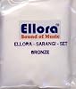 Sarangi Strings Complete Set without gut and only metal strings from Ellora