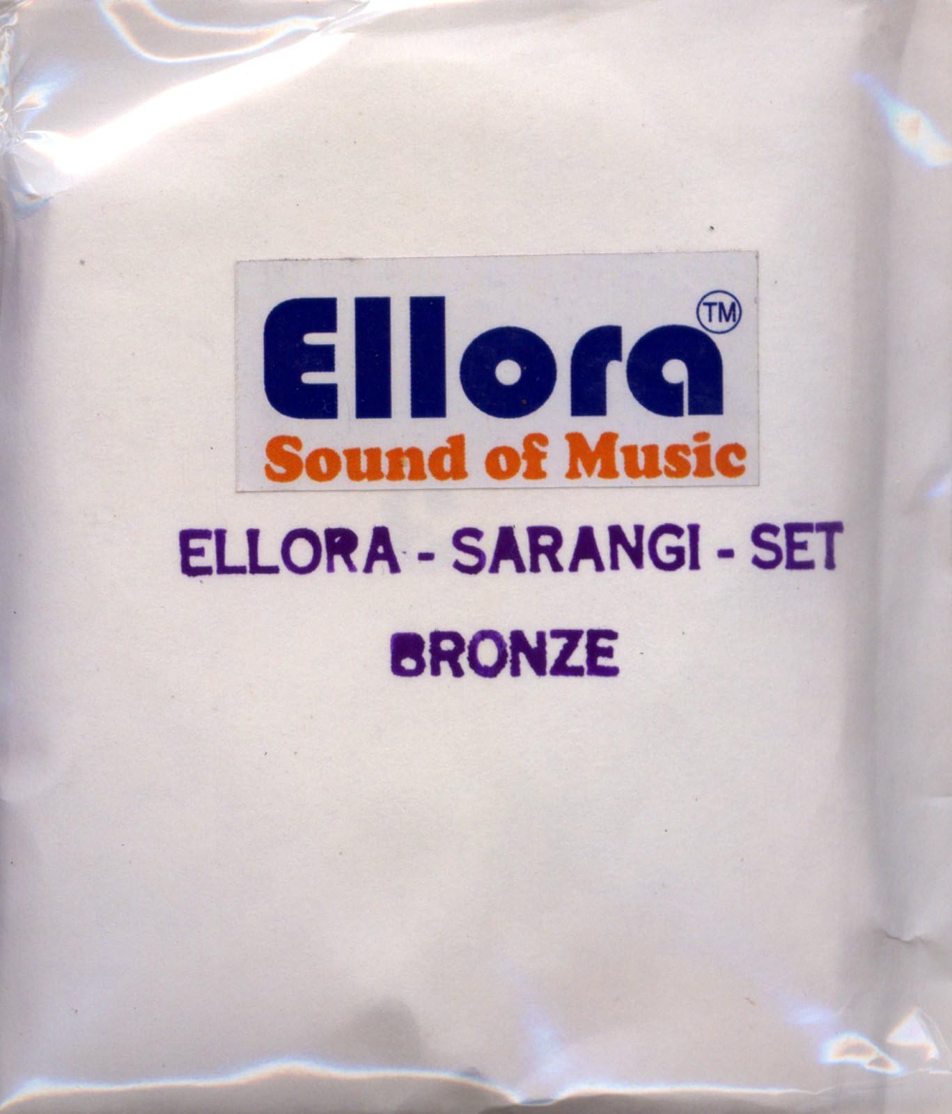 Sarangi complete set of metal Strings from Ellora without gut strings
