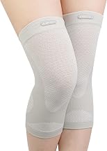INDEEMAX Thermal Insulated Knee Supporters, Thin [Set of 2] Knee Supporters, No Tightening, Gentle Compression, Cold Retention, Joints, Cold Protection, Muscle Protection, Stretchable, Breathable,