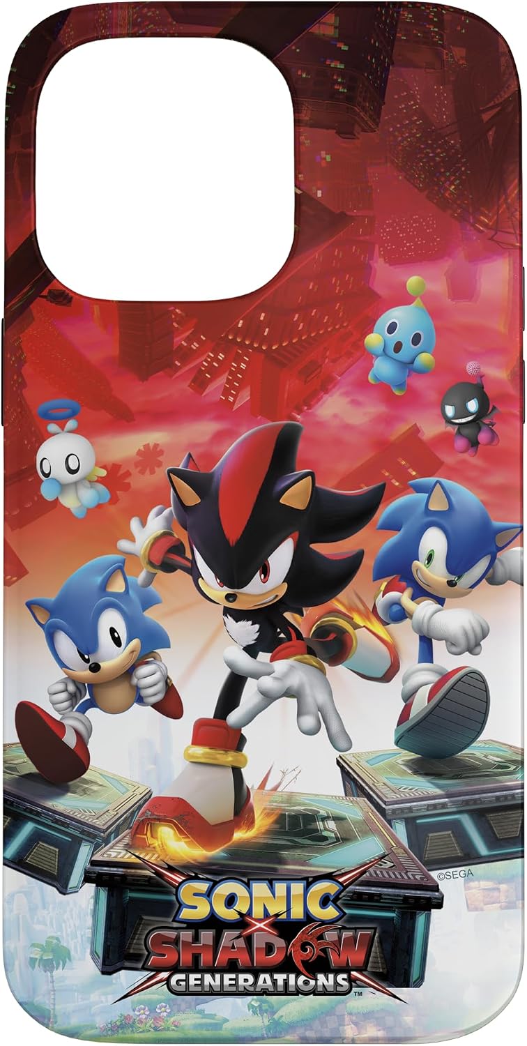 Sonic The Hedgehog, Sonic X Shadow Generations - Key Art Case for iPhone 14 Pro Max