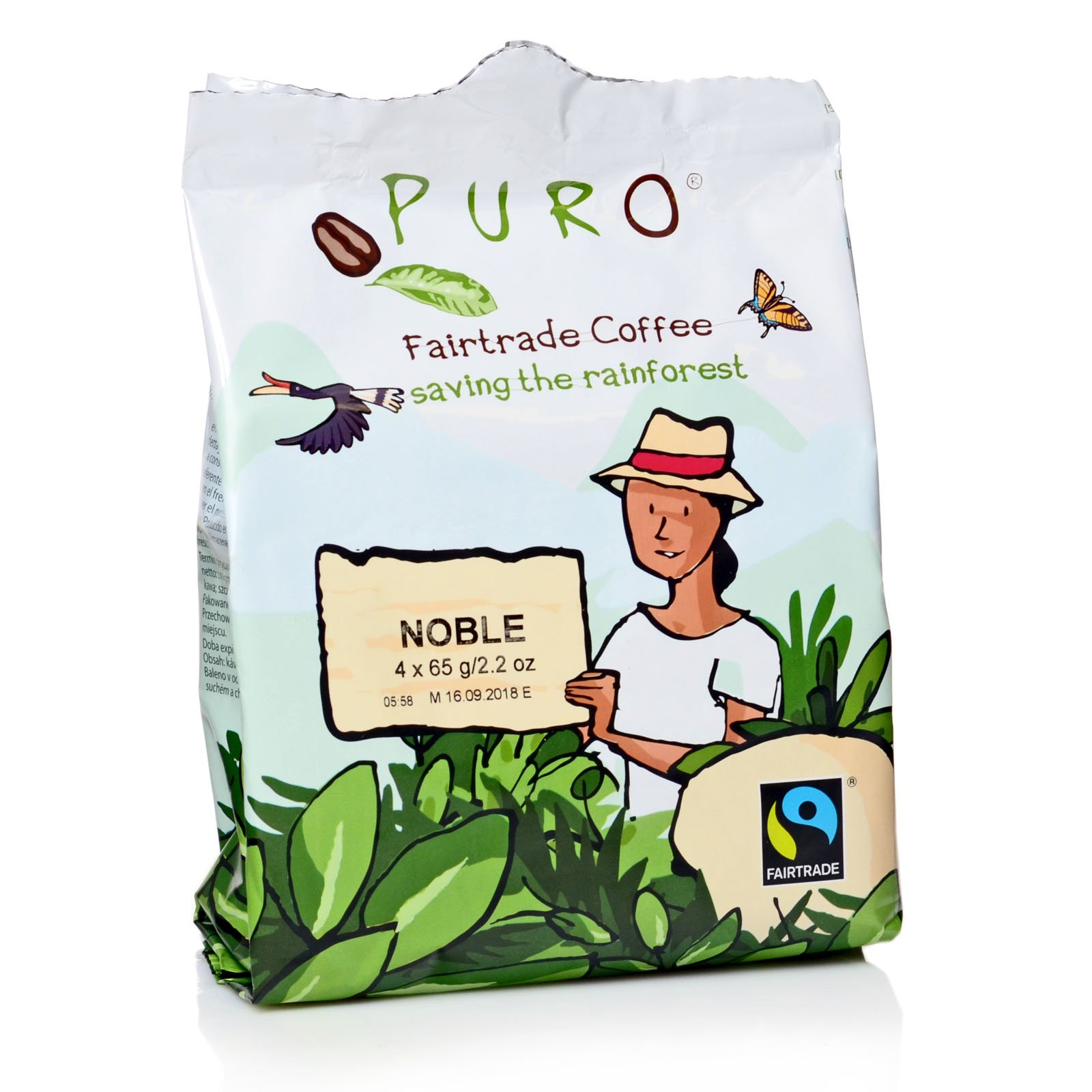 Miko Puro Fairtrade Noble Pouch-Beutel gemahlen 48 x 65g