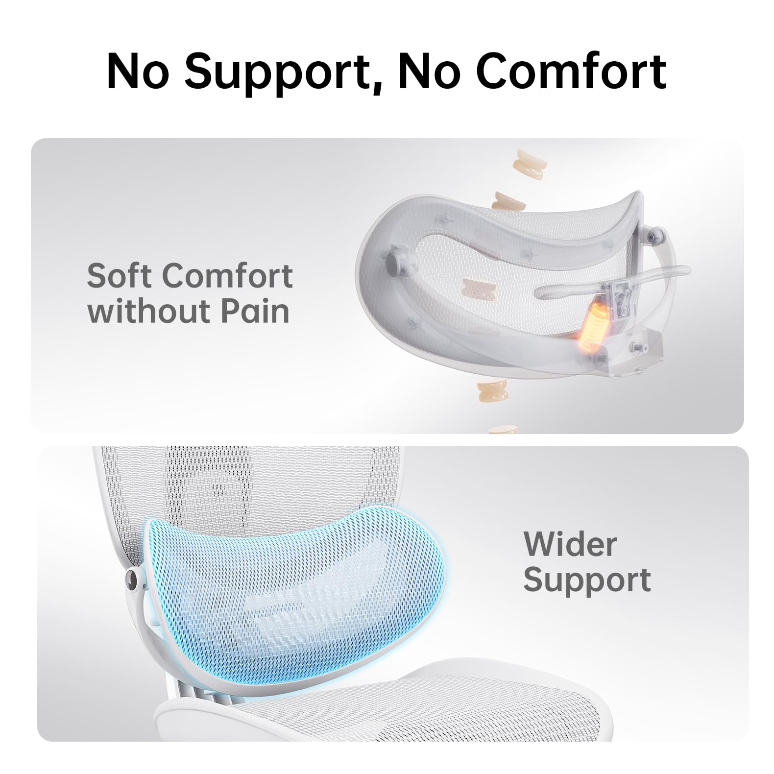 SIHOO Doro C300 V2 Sedia da Ufficio Ergonomica, Sedia da Scrivania in Rete con Braccioli 8D e Supporto Lombare Girevole, Sedia da Computer con Poggiatesta 3D, Inclinazione per l'Ufficio Domestico