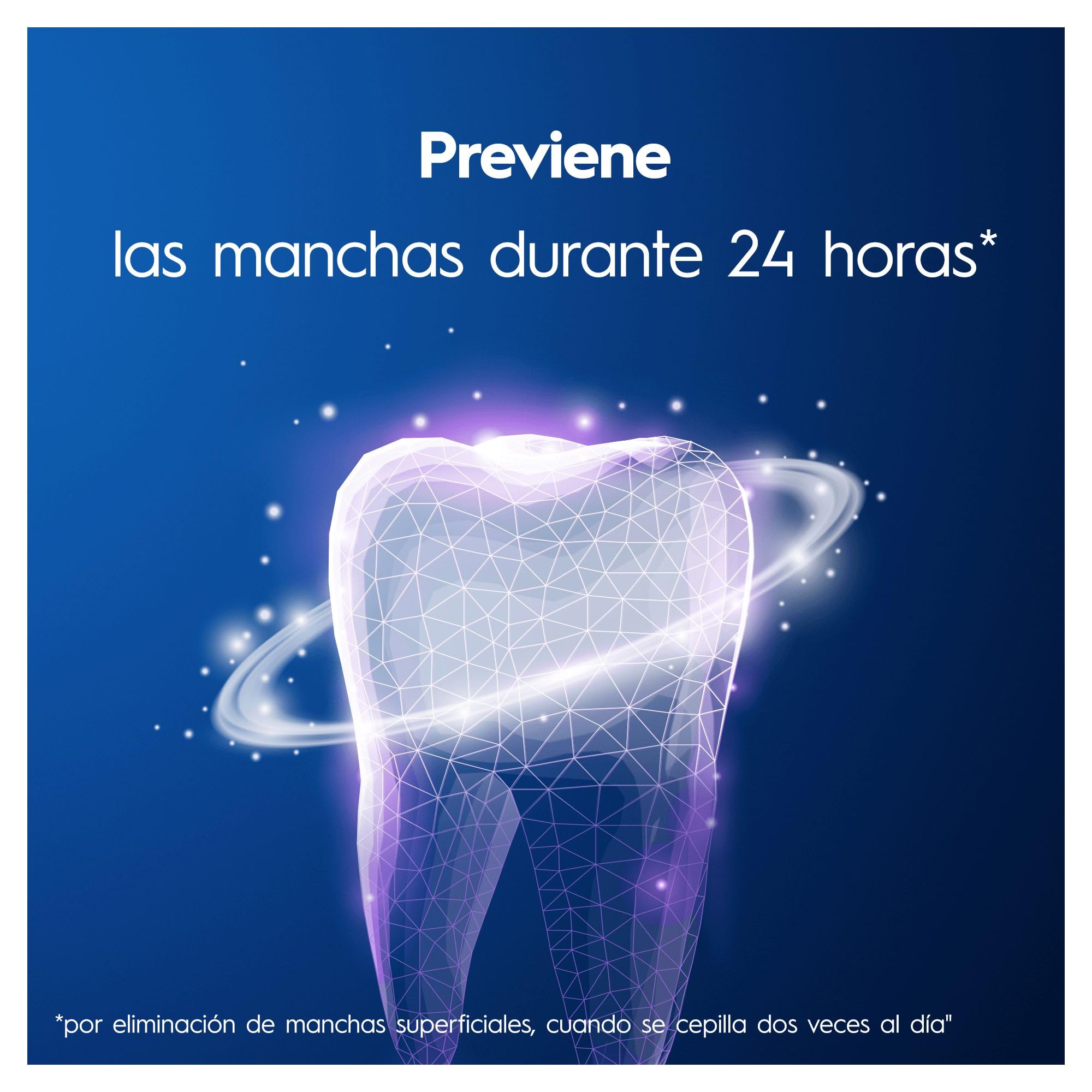 Visita la tienda de Oral-B Oral-B 3D White Advanced Luxe Perfection Pasta de Dientes Blanqueadora, Pack 2x75 ml, Blanqueamiento Avanzado, Dentífrico con Flúor, Sabor a Hierbabuena Fresca in use