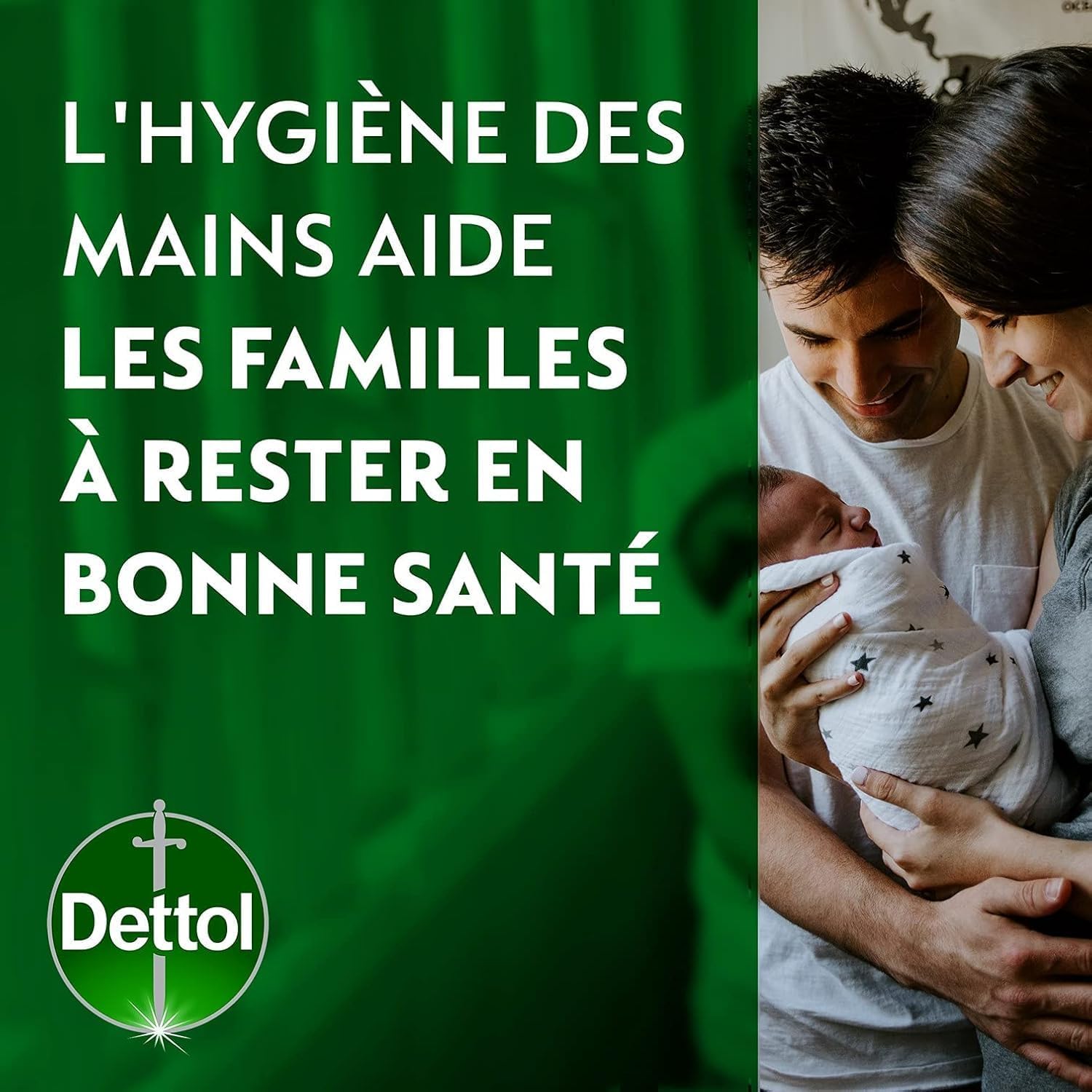 DETTOL Lot de 2 No Touch kit - Distributeur Automatique et Gel Lavant Mains Aloe Vera
