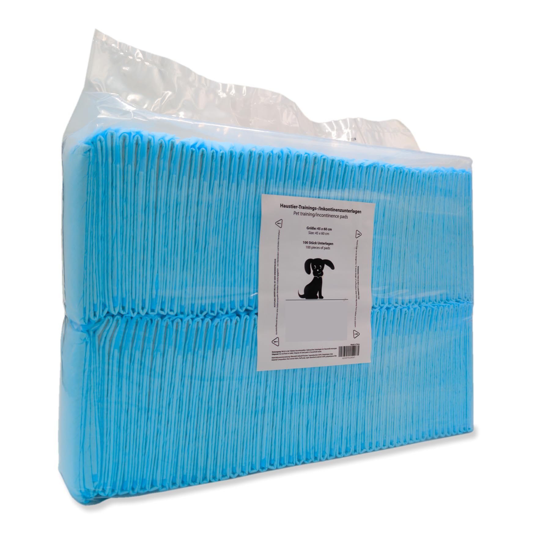 400 piezas Almohadillas de entrenamiento para perros 45x60cm | Almohadillas para cachorros y pads para cachorros | Absorbentes y resistentes al agua | Almohadillas para incontinencia para