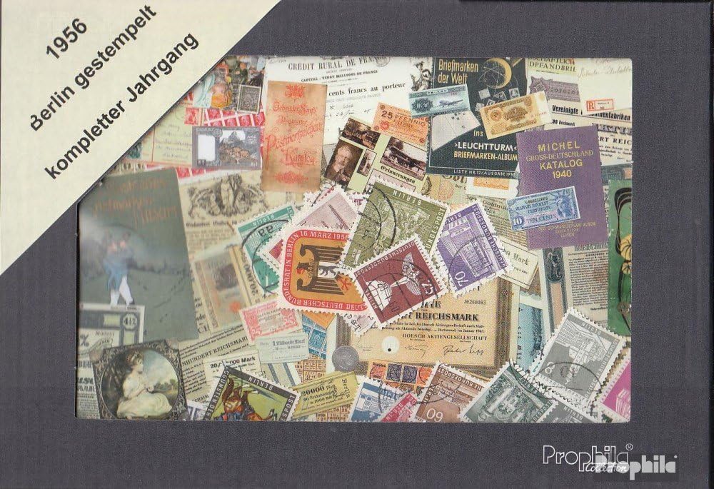 Berlin (West) 1956 fine Used/Cancelled Complete Volume in Clean Conservation (Stamps for Collectors)