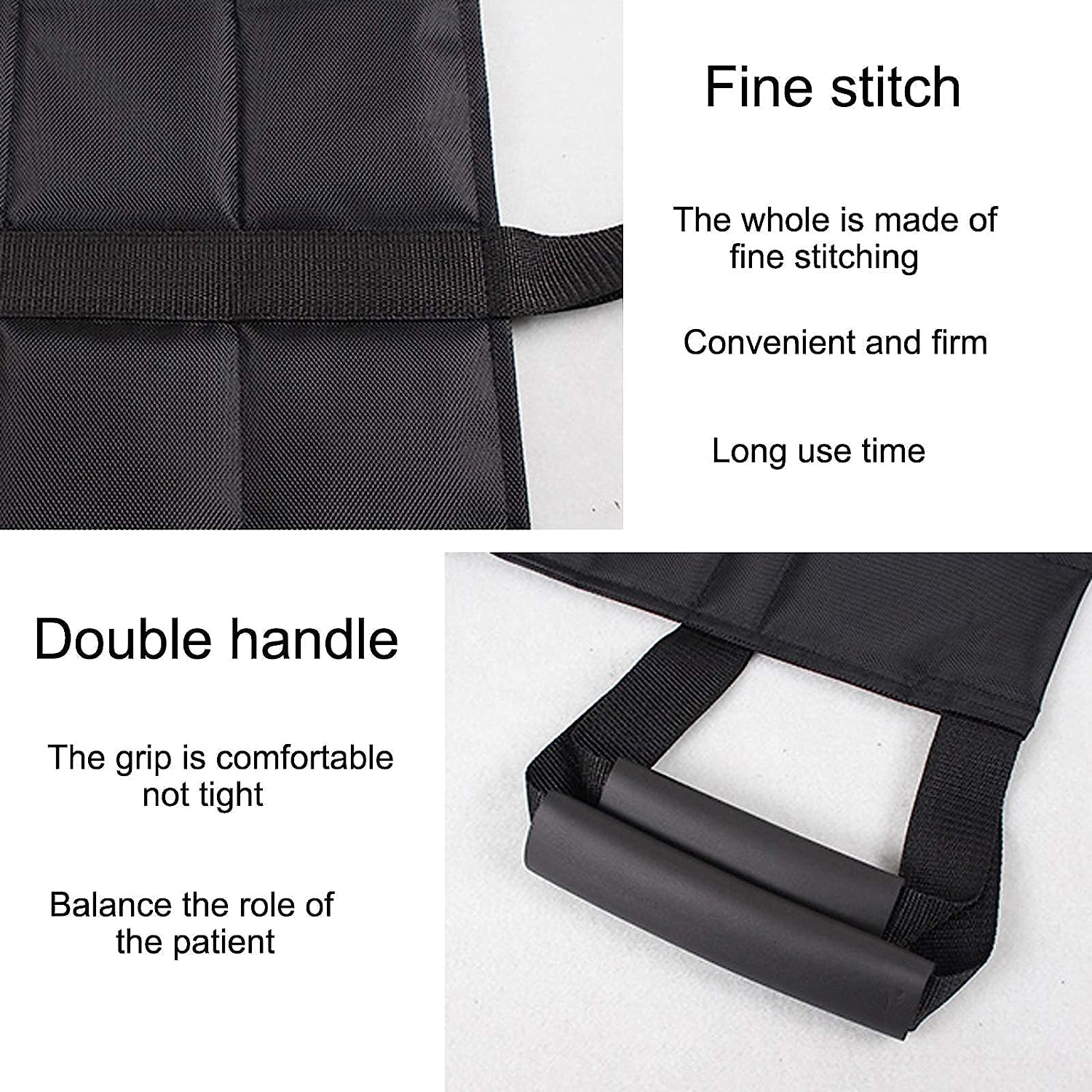 Correas de eslinga para elevación de pacientes - Almohadilla de transferencia de eslinga para elevación de pacientes, Cinturón de transporte para silla de ruedas Cinturón de transferencia imperme