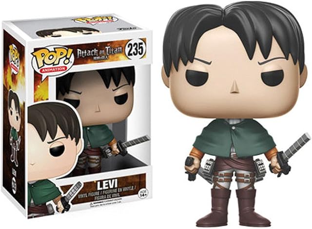zzyou Anime Attack On Titan Levi 235 Vinyl Pop Figure Model Collection Toys Gift 10Cm