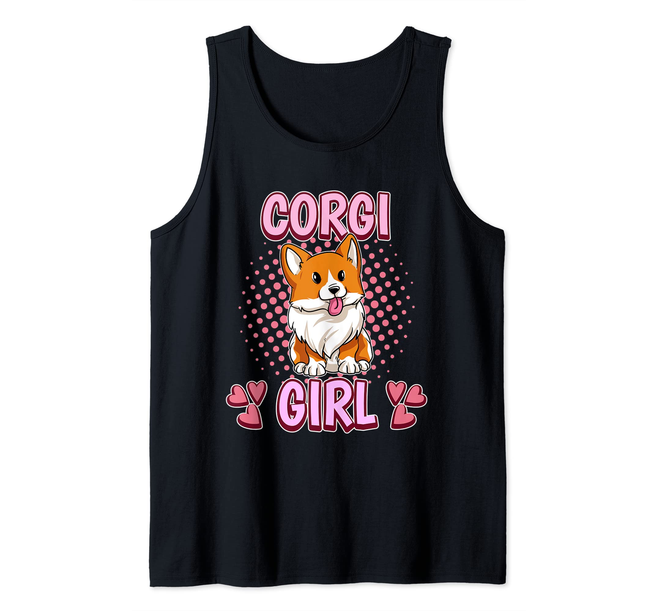 Womens Corgi Quote Corgi Girl Corgi Tank Top
