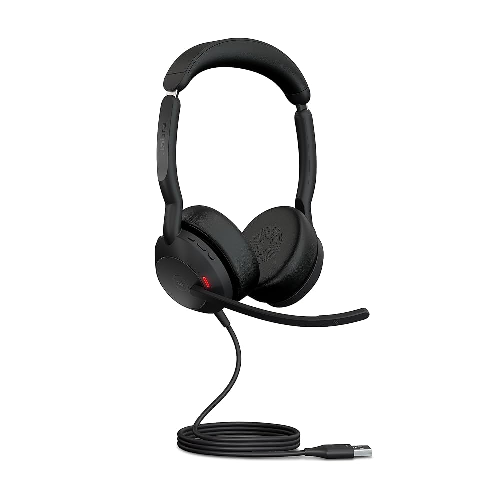 新品未使用 Jabra Evolve2 50 USB-C Amazon.com: Jabra Evolve2 50 Wired Stereo Headset - with