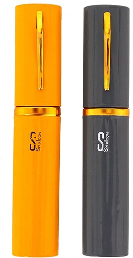 SpexIcon Pack of 2 - Pen Type Reading Glasses For Men & Women, Multicolor Pack
