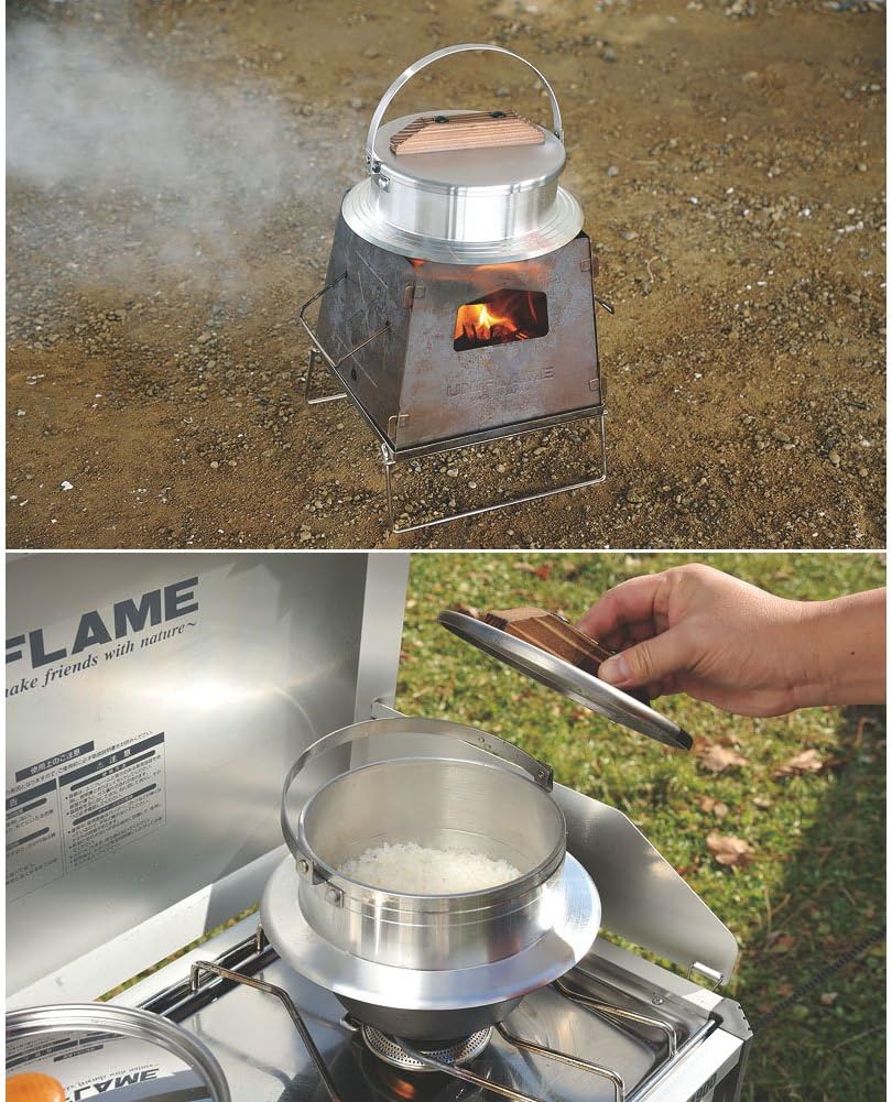 For Frame (Uniflame) Camping 羽釜 Faux 炊ki 660218