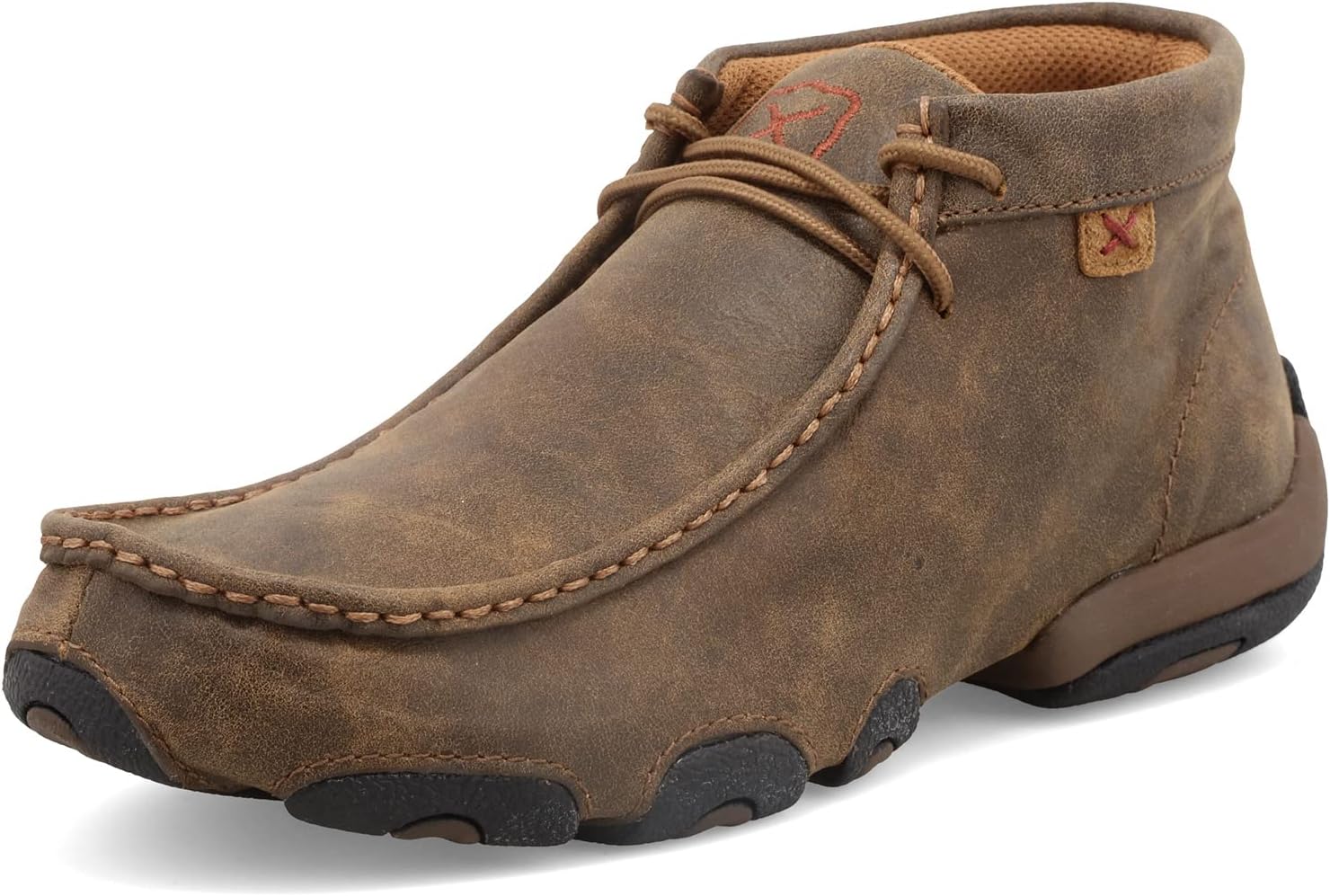Twisted X Women's Original Chukka Driving Moc, Bomber/Bomber, 9(W)