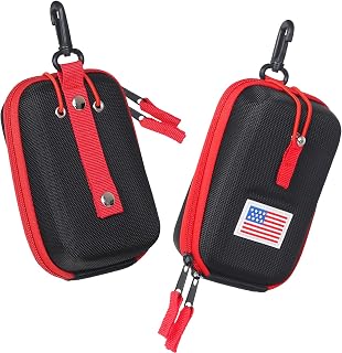 LZFAN Golf Rangefinder Hard Shell EVA Compatible with Bushnell/Callaway/Tectectec V2 V3 V4 V5 Pro X2 Pro XE Or Others Rangefinder USA Flag