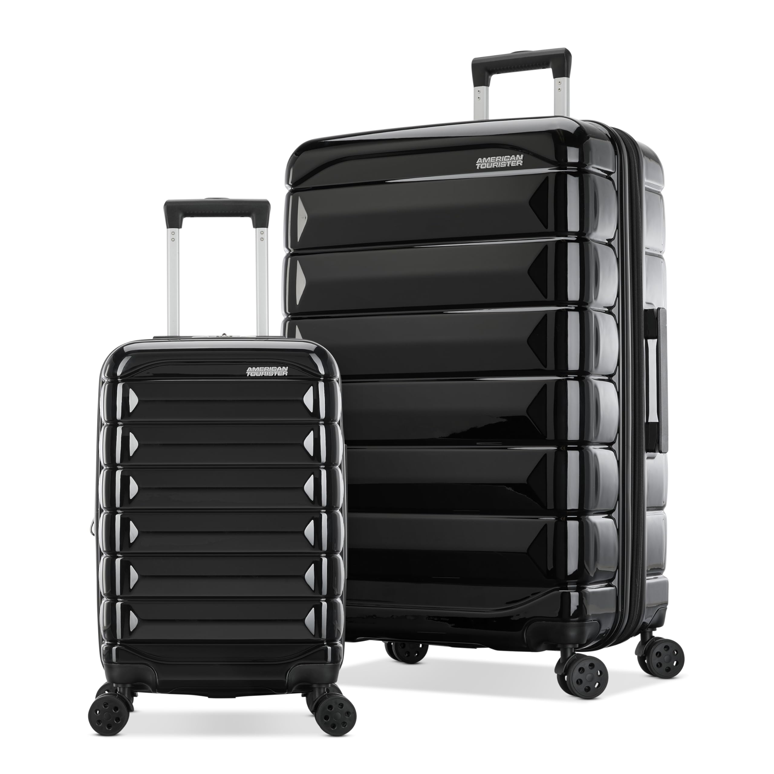 Kontour 2-Piece Luggage Set - Carry-on & Large - Black