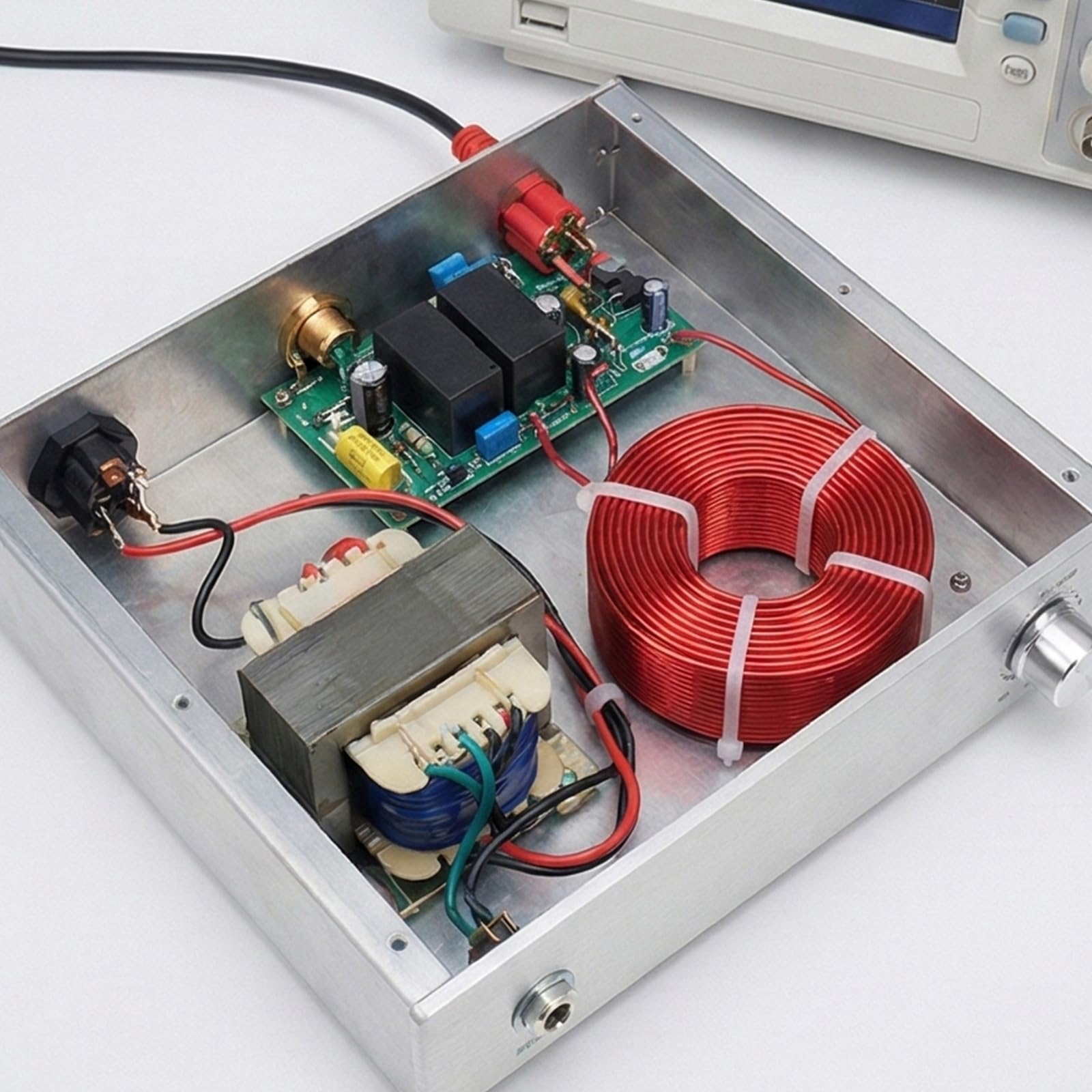 MURYE Induttore calibrato preciso del rame di 1.0mm con anima dell'aria per i sistemi uditivi di crossover con la bobina con anima dell'aria di controllo dell'errore di induttanza ±5%