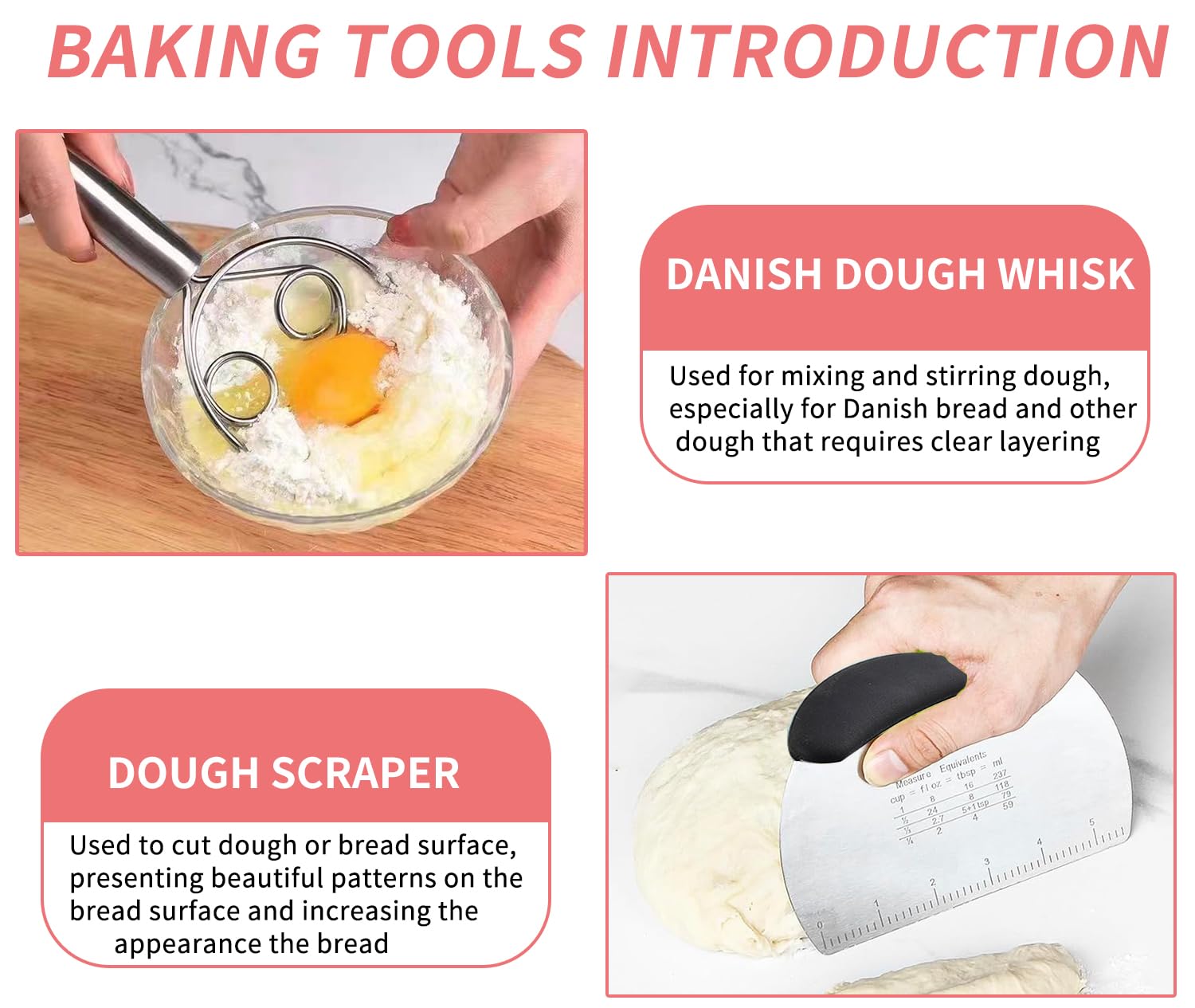 Brood proofing mand - brood proofing set, proofing manden voor zuurdesem