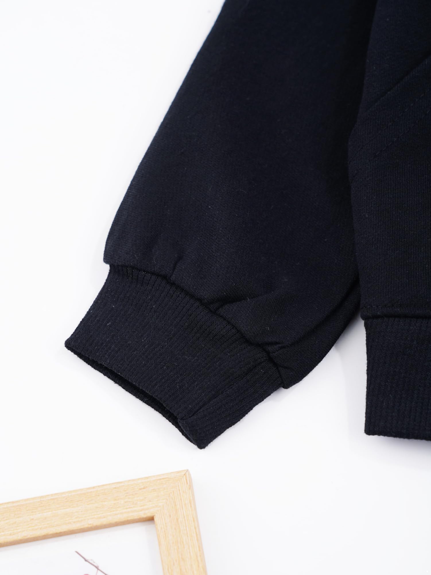 CHICTRY Dziecięcy dres sportowy, zestaw, bluza z długim rękawem, kurtka ze stójką, bluza z zamkiem błyskawicznym, spodnie z wysokim stanem, rozciągliwe spodnie do biegania