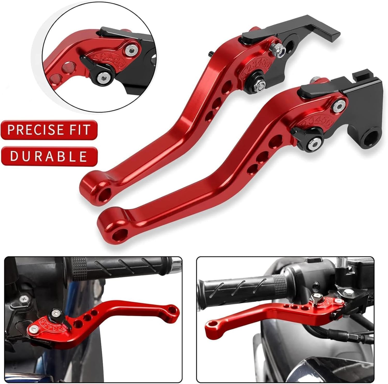 Motorcycle Brake Clutch Levers For Suzuki Sv 650 Sv 650s Sv650 Sv650s For Katana 1999-2005 2006 2007 2008 2009 Motorcycle Brake Clutch Levers Handle Bar Handbrake