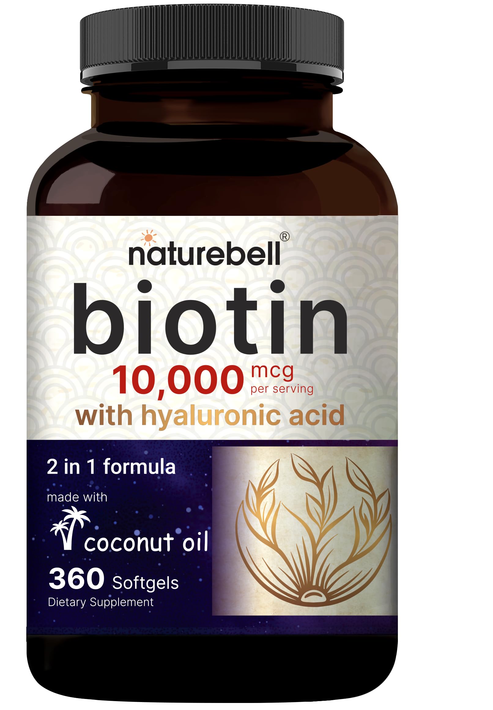 NatureBell Biotin 10000mcg + HA