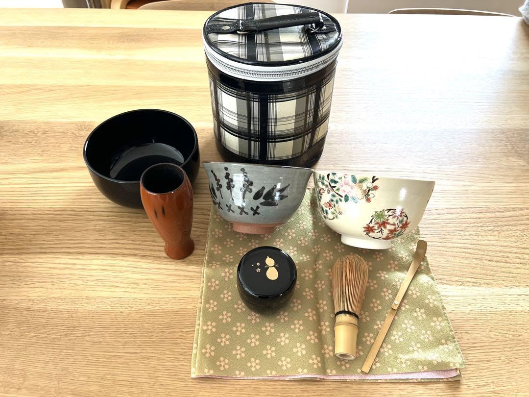 Amazon.co.jp: 茶道具 野点籠 9点フルセット : ホーム＆キッチン