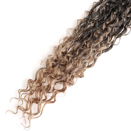 Miniatura 7 de LMZIM Cabello de ganchillo Goddess Locs de 24 pulgadas, 8 paquetes de cabello sintético de ganchillo para mujeres negras, cabello de ganchillo con