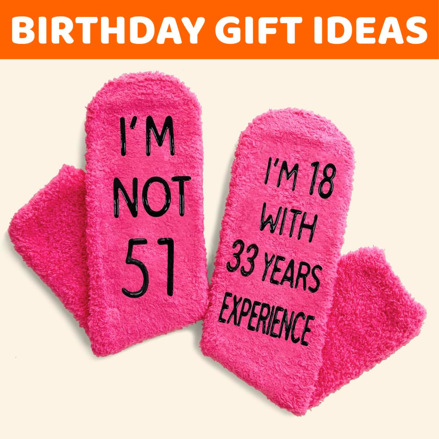 HAPPYPOP Birthday Gifts for Older Women - Birthday Socks for 51-60 Year Old Woman - Image 6