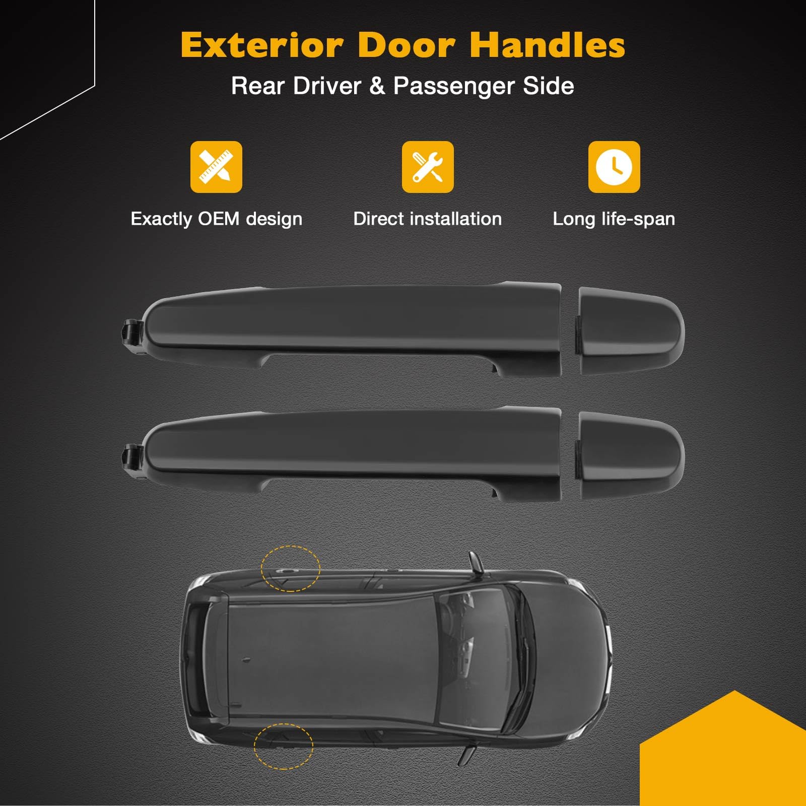 Car Exterior Door Handles & Handle Covers In Car Exterior Door Handles, Door Skins & Door Parts - Foto 7