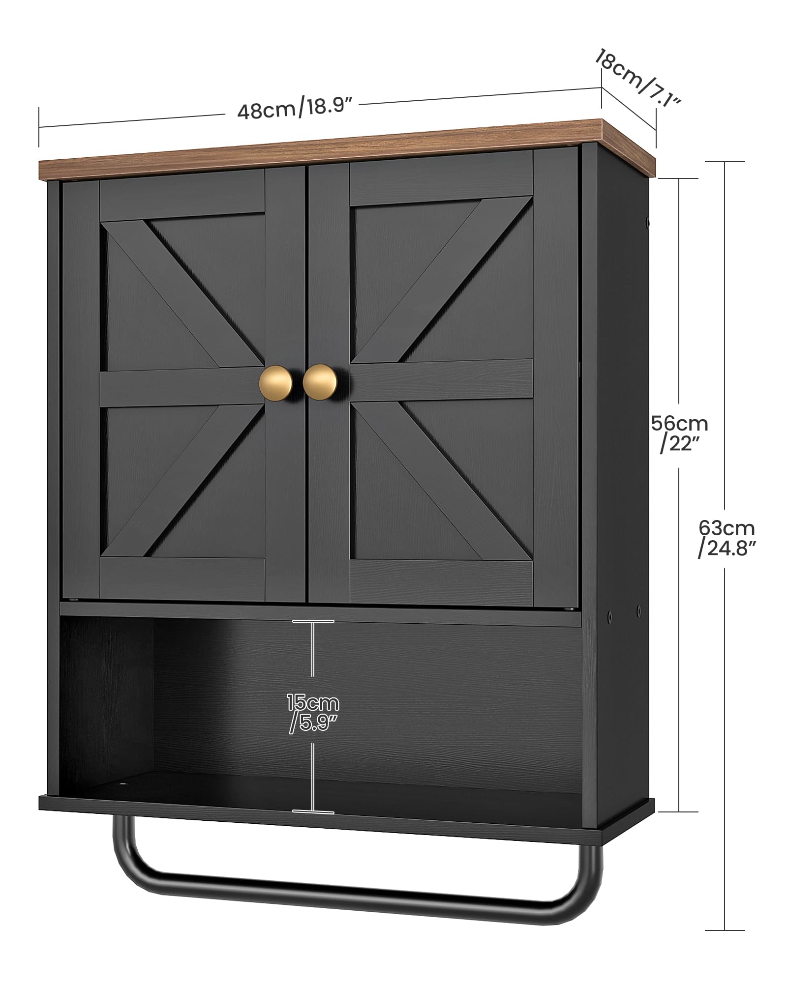 CHOEZON Armoire de salle de