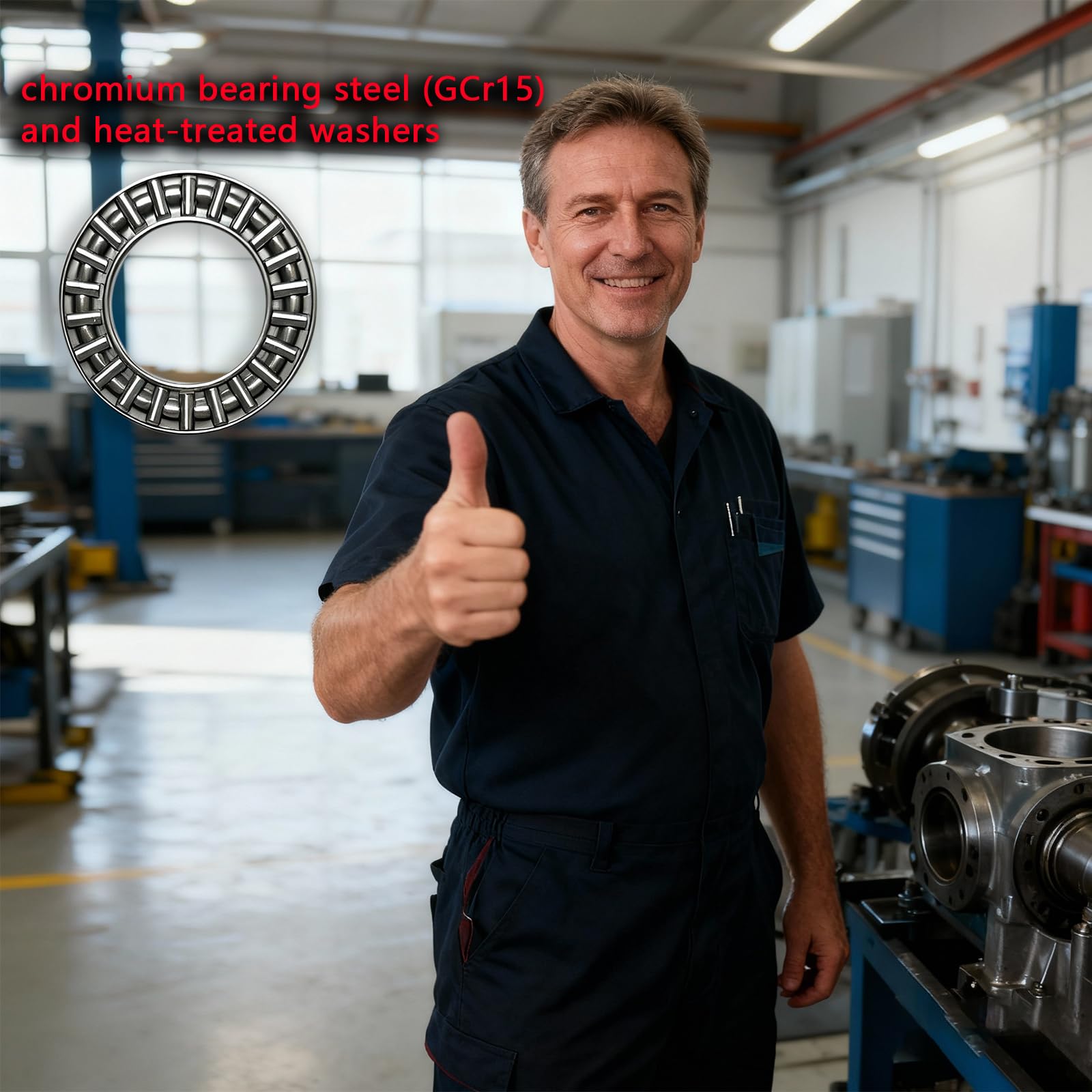 AXK2035 Thrust Bearing - Lawn Mower Steering Upgrade -4