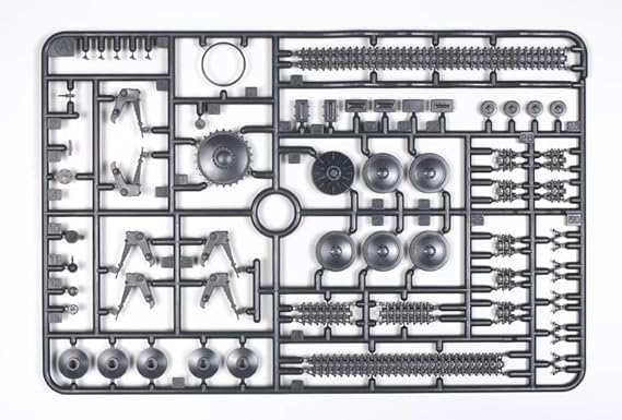 Tamiya Models Panzerkampfwagen II Ausf.A/B/C Model Kit (1/35 Scale)