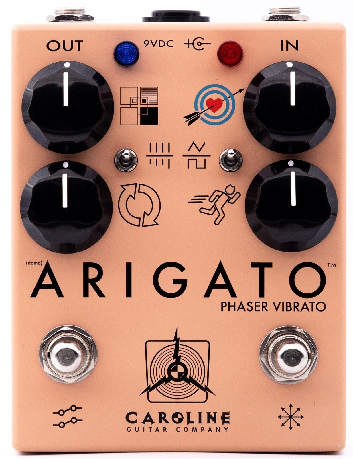 Amazon.com: Caroline Guitar Company Arigato Phaser Vibrato