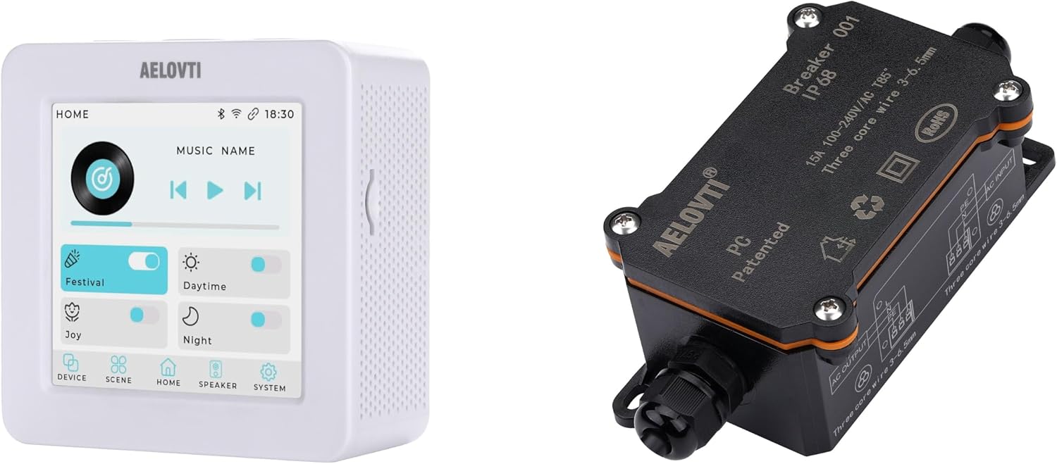 smart courtyard butler Bundle with smart outlet circuit breaker
