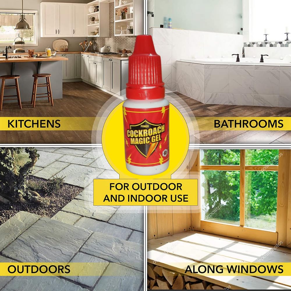 Cockroach Control Gel - Eliminate Pests FREE SHIPPING -4