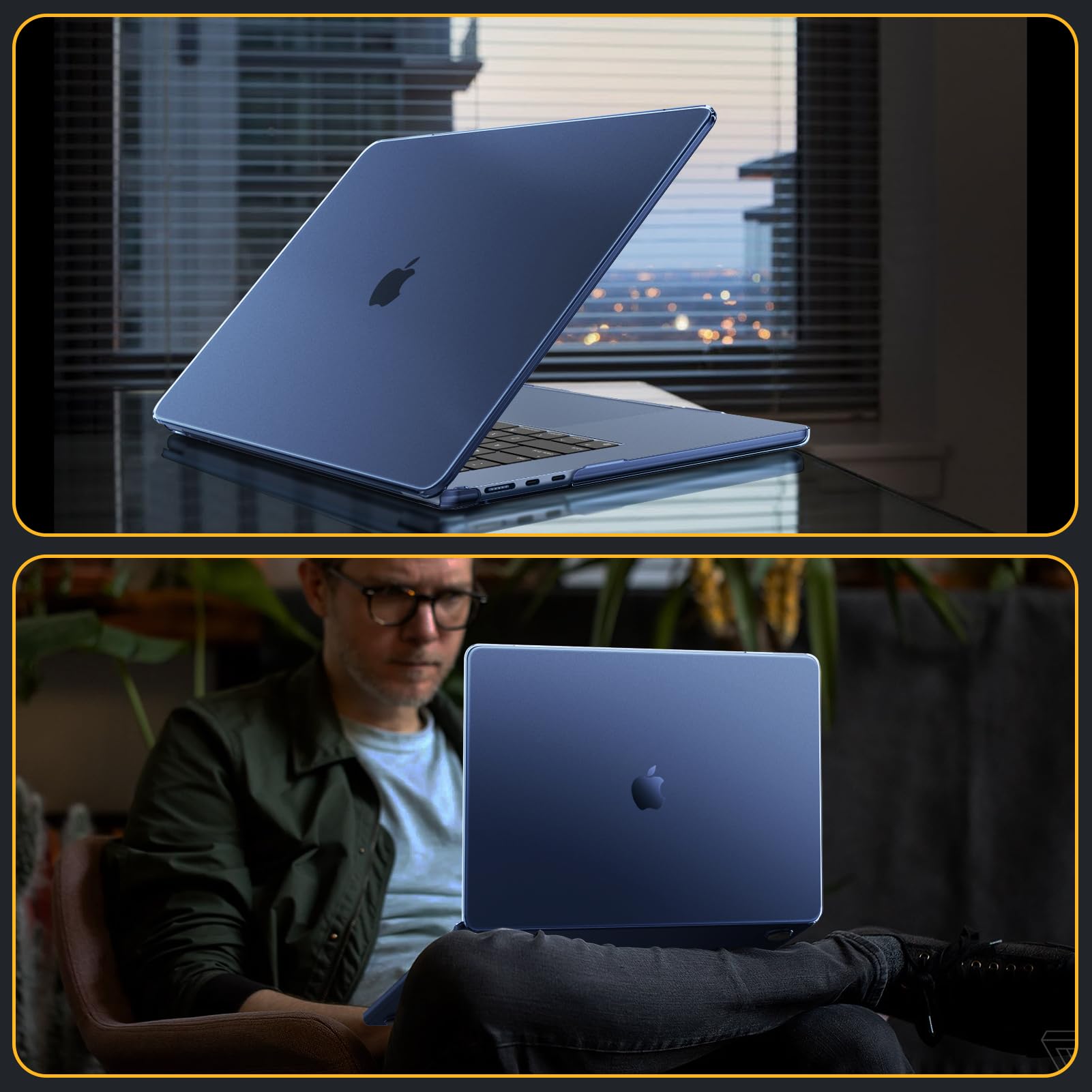 Fintie Hoes compatibel met MacBook Air 13.6 2026 M5