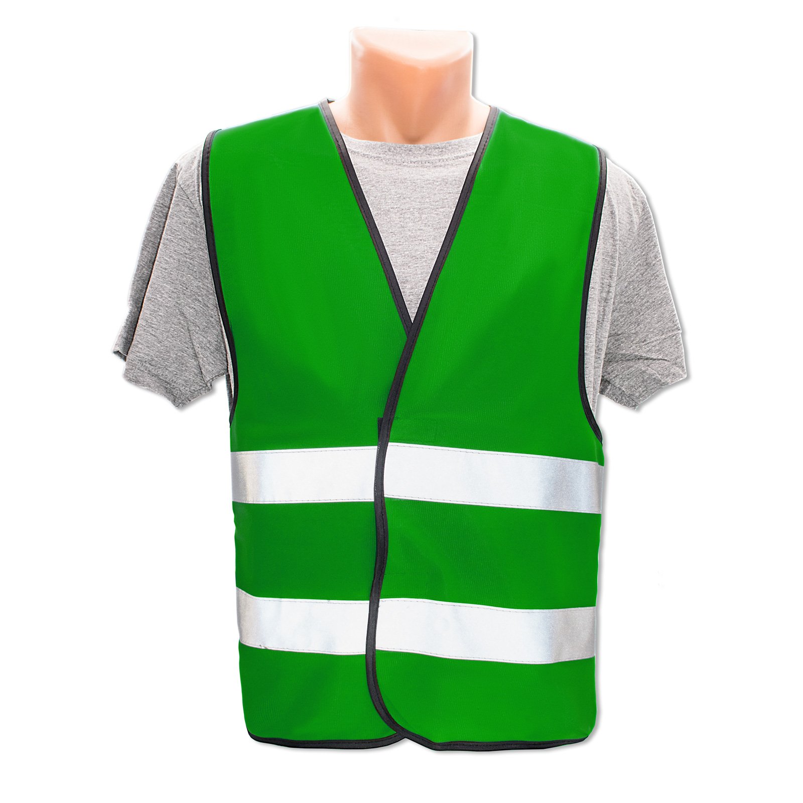 Persönliche Warnweste selbst gestalten mit eigenem Aufdruck * Bedruckt mit Name Text Bild Logo Firma * Anzahl: 20 Warnwesten * Farbe/Druck: Grün/Rücken