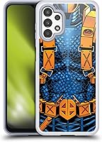 Vista 8 de Head Case Designs Officially Licensed Justice League DC Comics Logo Deathstroke Comic Art Gel Case [Military Grade Protection] Compatible with