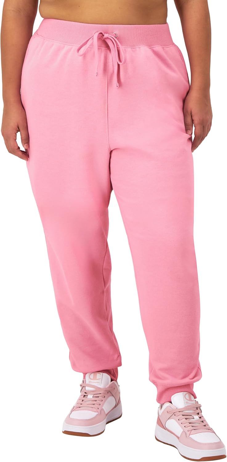 Champion Women's Joggers, Powerblend Joggers, Fleece Sweatpants for Women, 29" (Plus Size)