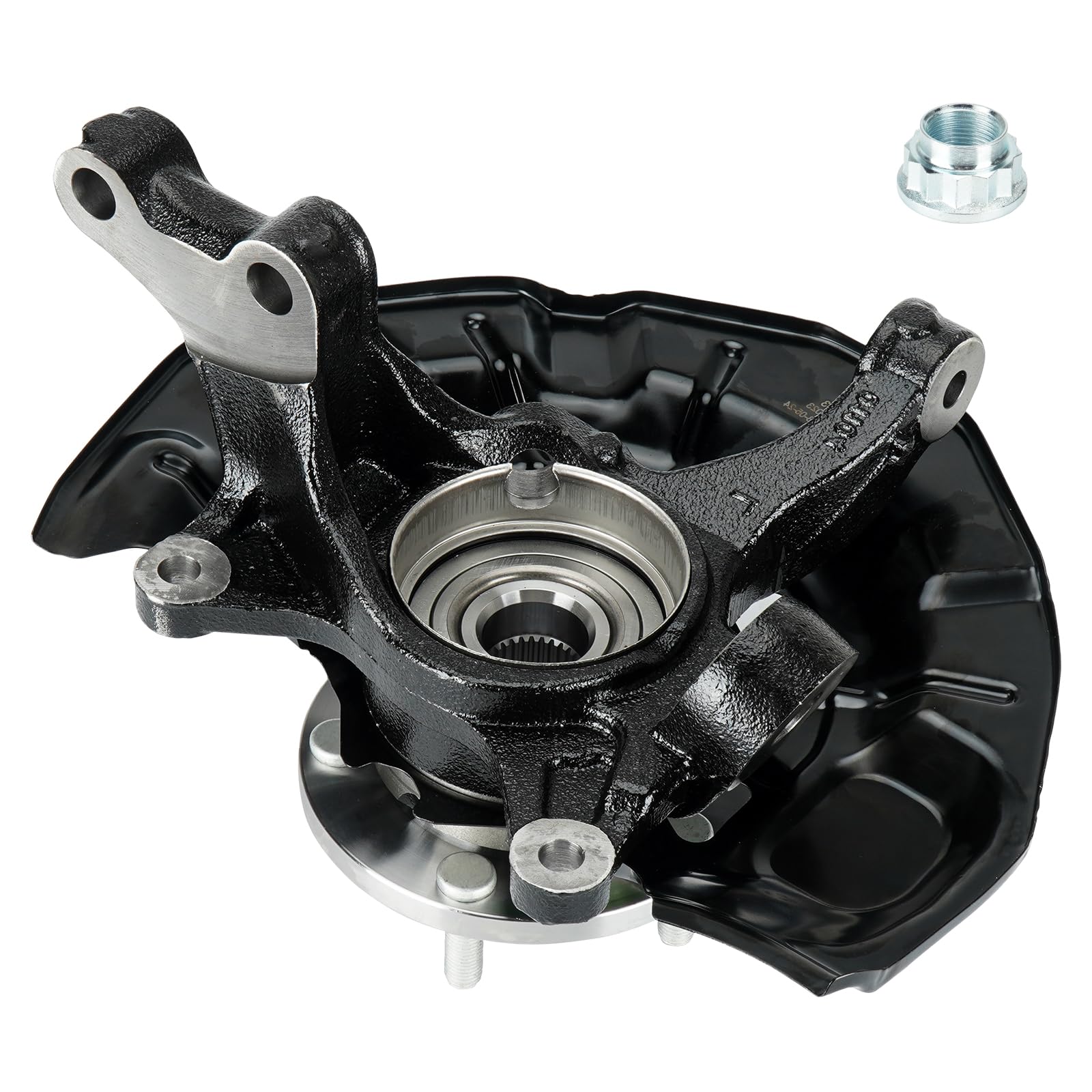 Front Right Passenger Steering Knuckle Wheel Hub Bearing Assembly Fit for 2007-2011 Toyota for Camry 3.5L 2007-2012 Lexus for ES350 3.5L Replace for # LK044 686-260