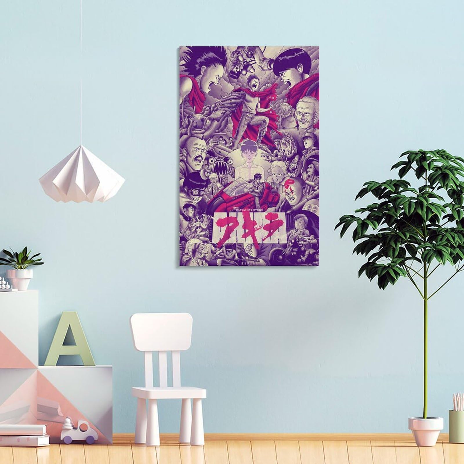 AKIRA アニメポスター 黒色フレーム 伝説のアニメ『AKIRA』35周年！公開記念日上映決定｜シネマトゥデイ