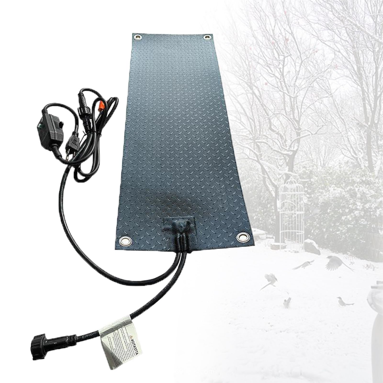 Tapete Calefactado para Derretir Nieve, Tapete De Goma Antideslizante para Exteriores, Almohadilla Calefactada Rectangular para Derretir Hielo En Invierno: Techos, Escaleras 1pcs-30 * 60cm