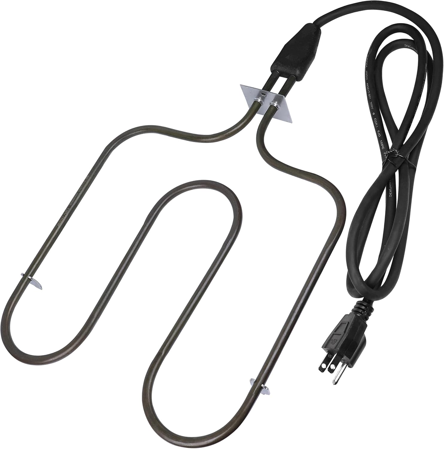 116-7000-0 Electric Heating Element, 1500W 120V Replacement for Brinkmann Gourmet Electric Smoker, Universal Outdoor Smoker and Grill Heating Part with Thermostat